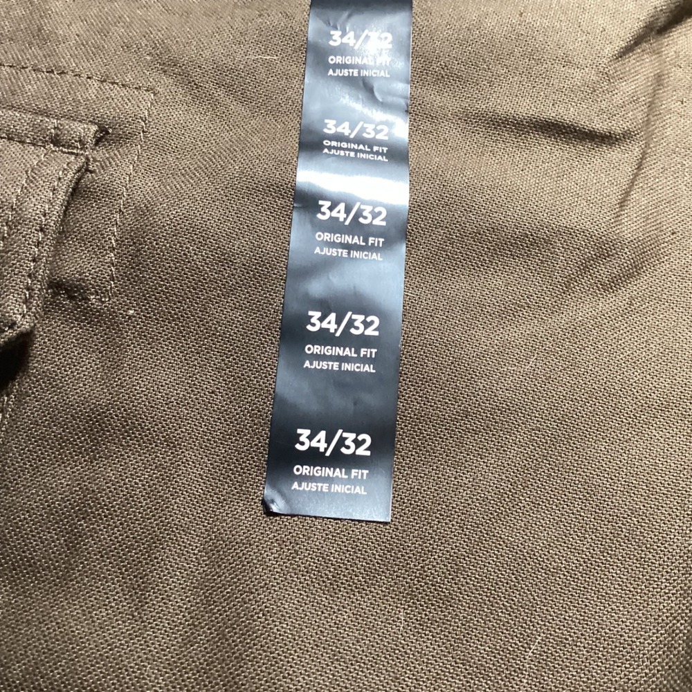 Timberland PRO Mens 34x32 Original Fit Canvas Utility Cargo Pants Dark Brown NEW - Picture 5 of 10